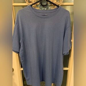 Eddie Bauer Classic Blue Short Sleeve Tee